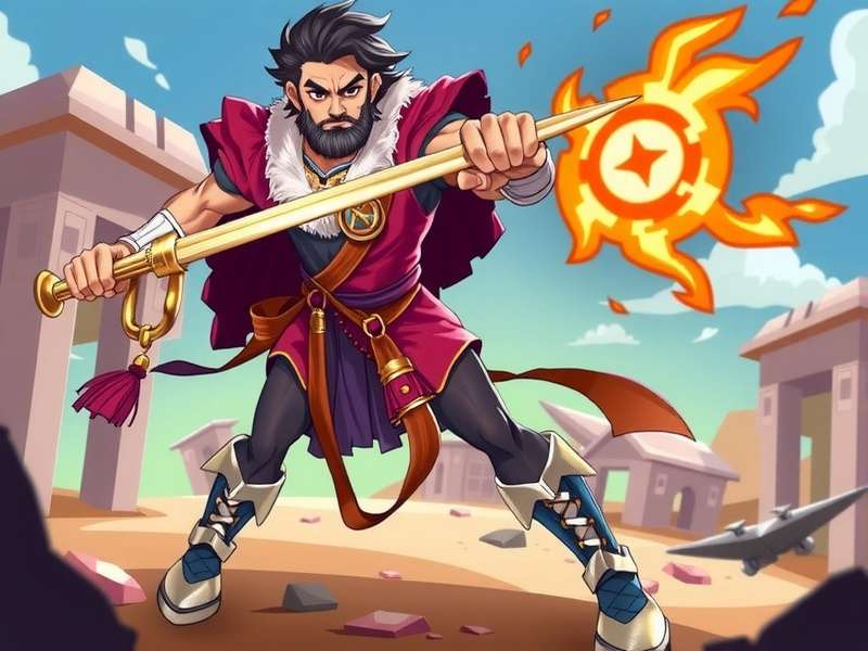 Main Hero of Balarama's Mighty Melee Balarama's Mighty Melee Hero Character